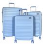 Voir la diapositive 1 : David Jones Lot 3 valises rigides dont 1 cabine TSA