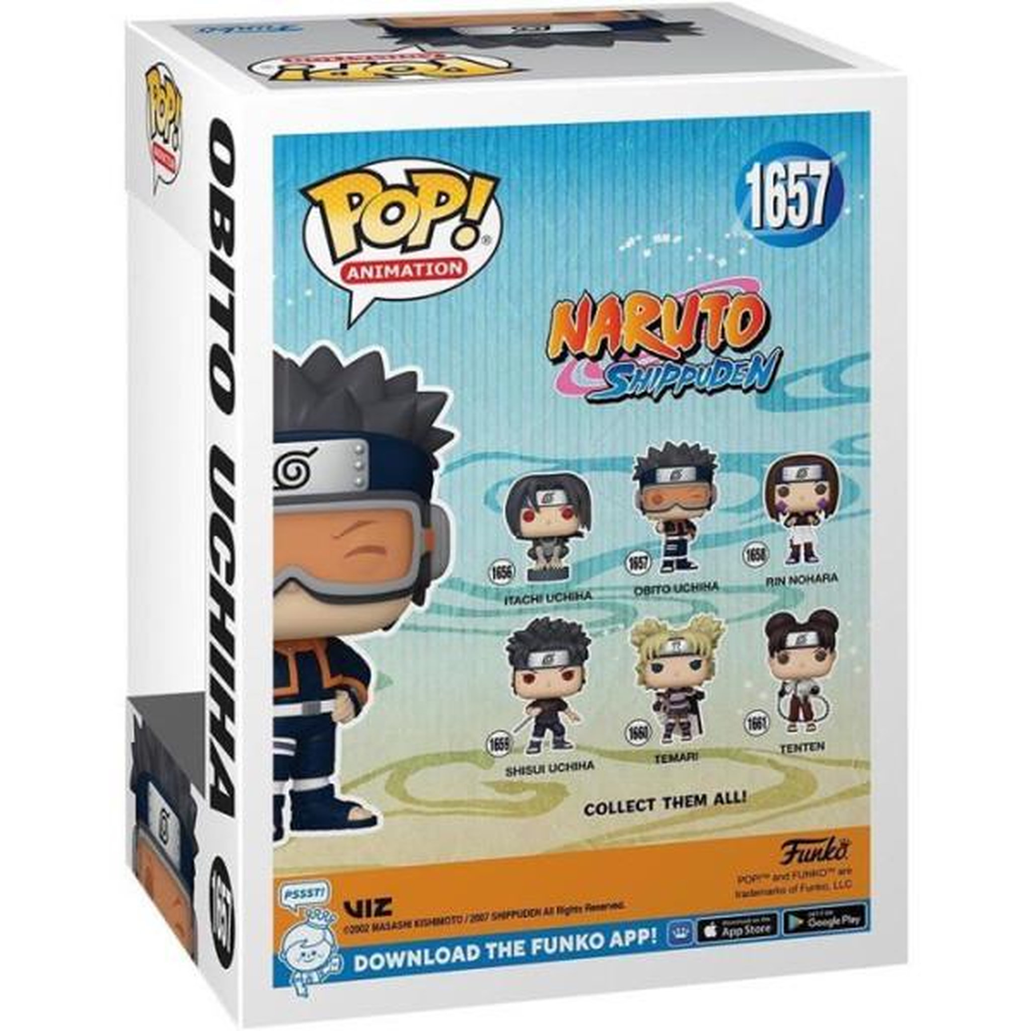 Voir la diapositive 3 : Funko Figurine Funko Pop! - Animation Naruto Shippuden Obito Uchiha Enfant - Vinyle