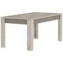 Voir la diapositive 2 : Ensemble table de séjour L170/230cm + enfilade 3 portes CANNES
