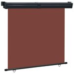 VIDAXL Auvent lateral de balcon 175x250 cm Marron