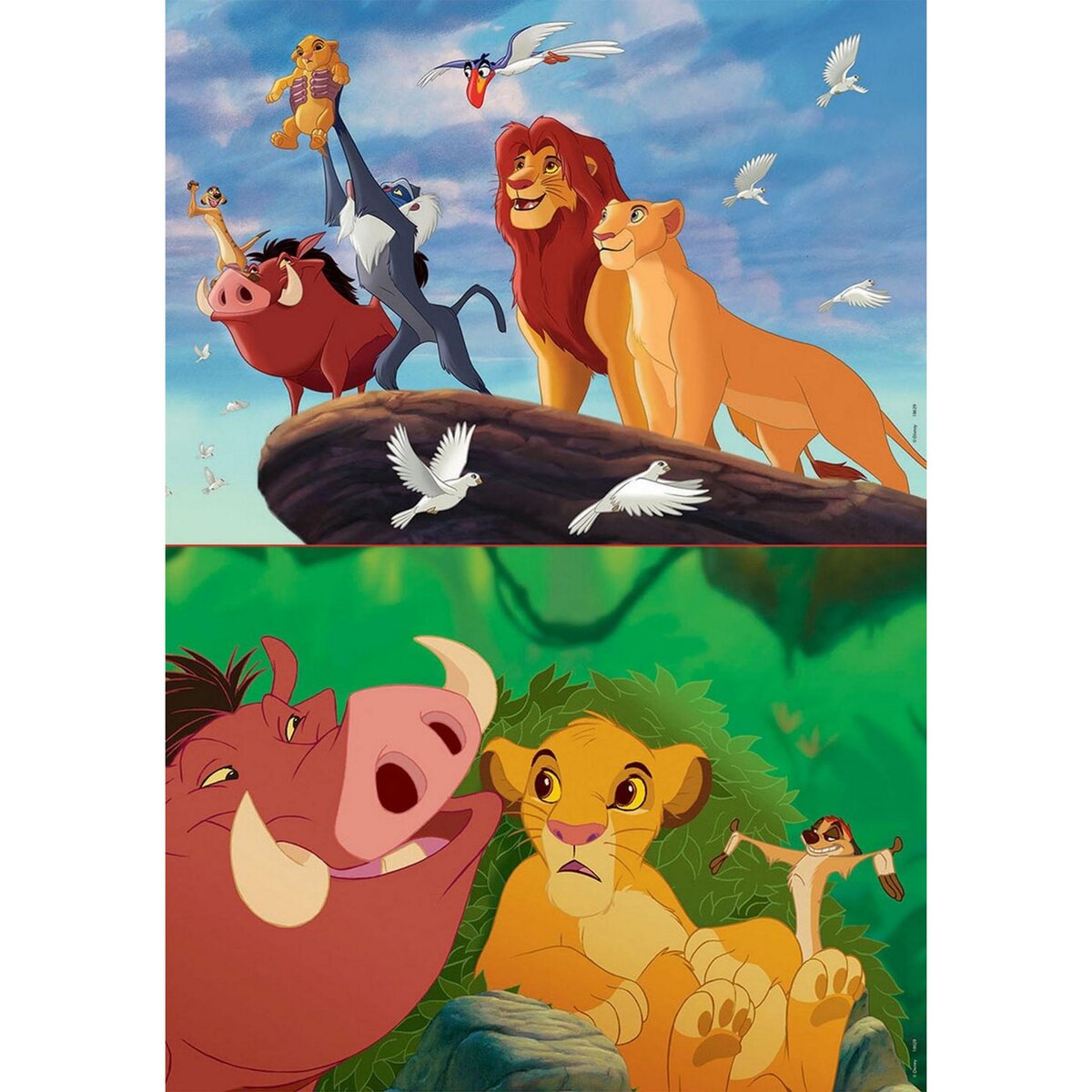 Puzzle 1000 pièces Disney Le roi Lion