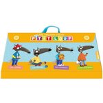 MA VALISETTE D'EVEIL P'TIT LOUP. CONTIENT : LES CHIFFRES ; LES FORMES ; LES COULEURS ; LES CONTRAIRES, Lallemand Orianne