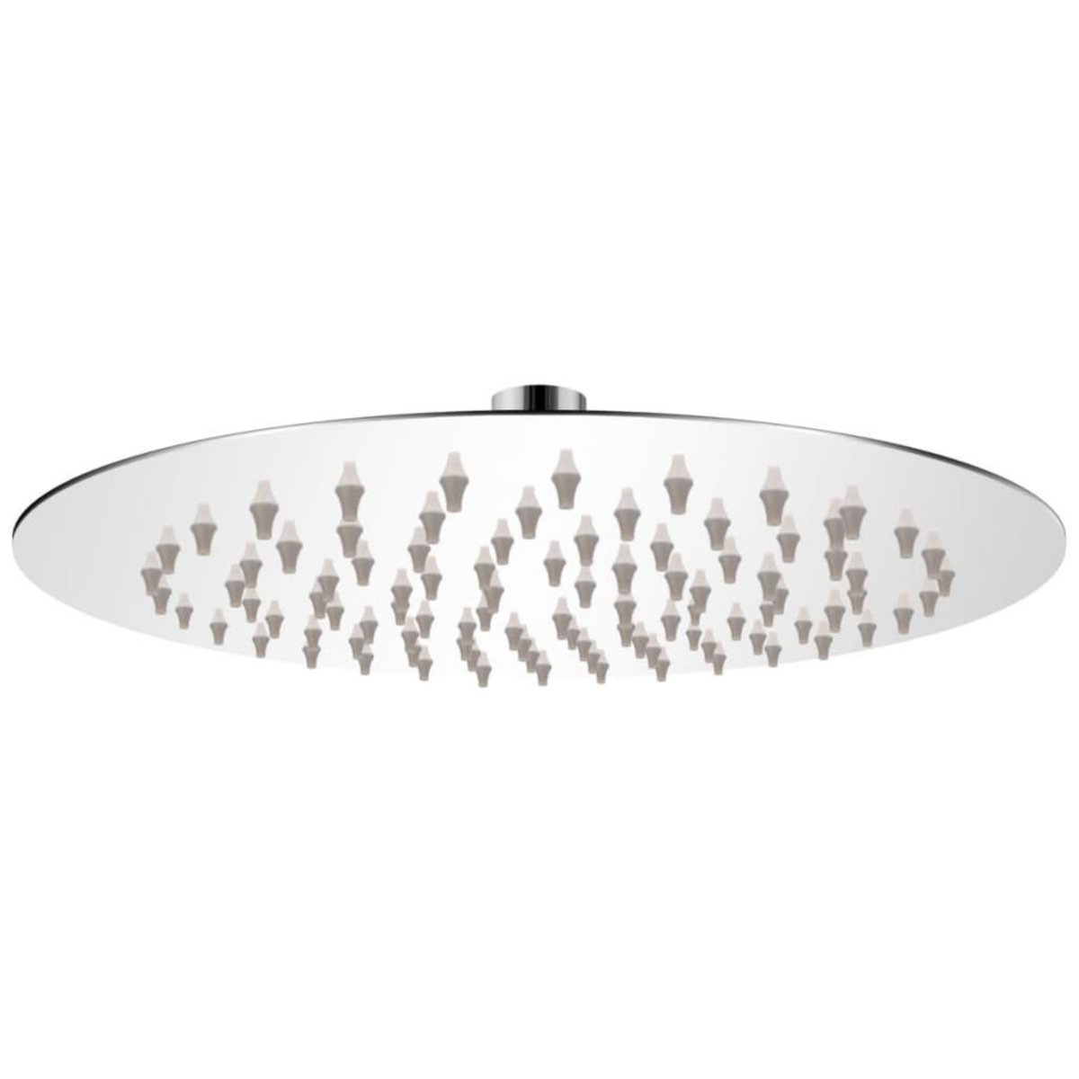 VIDAXL Tete de douche plongeante ronde en acier inoxydable 20 cm