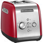 Voir la diapositive 1 : KitchenAid Grille-pain 5KMT221EER ROUGE Empire