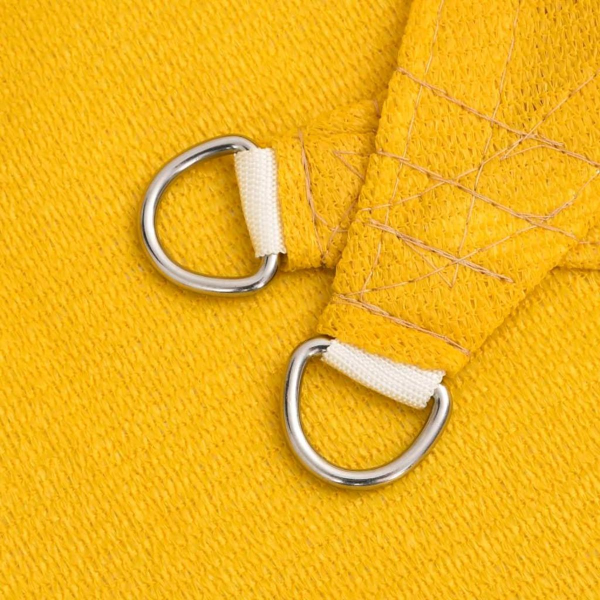 VIDAXL Voile d'ombrage 160 g/m^2 Jaune 2,5x4,5 m PEHD