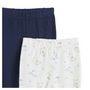 Voir la diapositive 3 : IN EXTENSO Lot de 2 pantalons de naissance bébé garçon