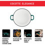 Voir la diapositive 3 : TEFAL Cocotte ELEGANCE 24cm Vert Forest