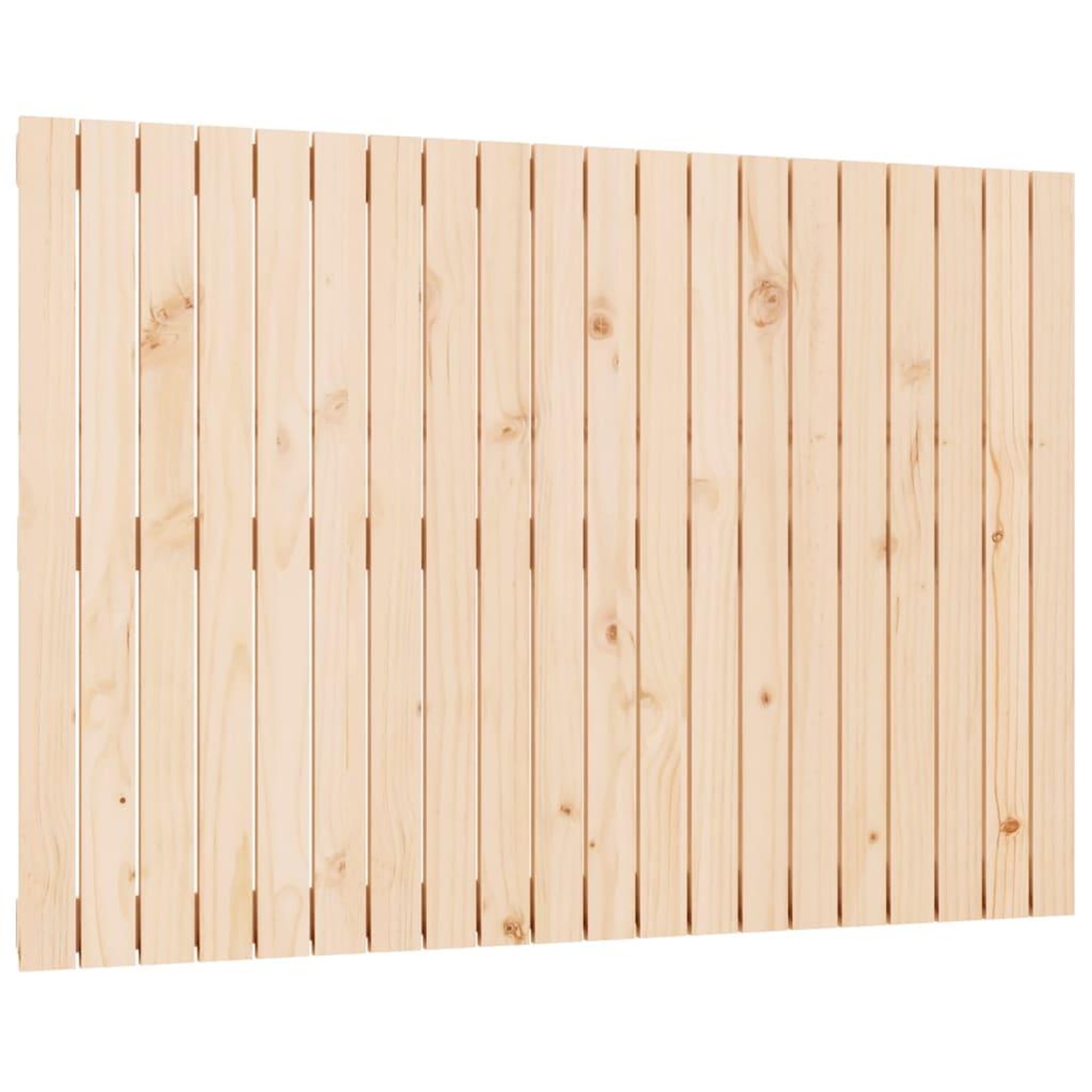 Voir la diapositive 2 : VIDAXL Tete de lit murale 127,5x3x90 cm Bois massif de pin