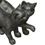 Voir la diapositive 2 : ATMOSPHERA Statuette Déco  Couple Chatons  15cm Noir