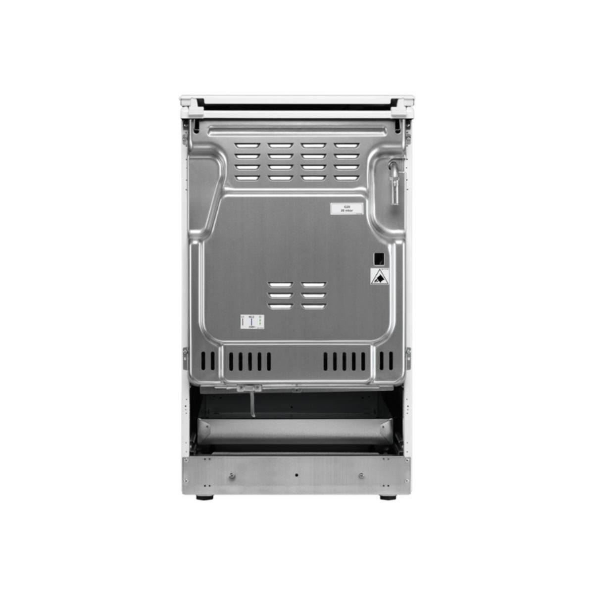 ELECTROLUX Cuisinière mixte 57l 4 feux inox - LKM520011X