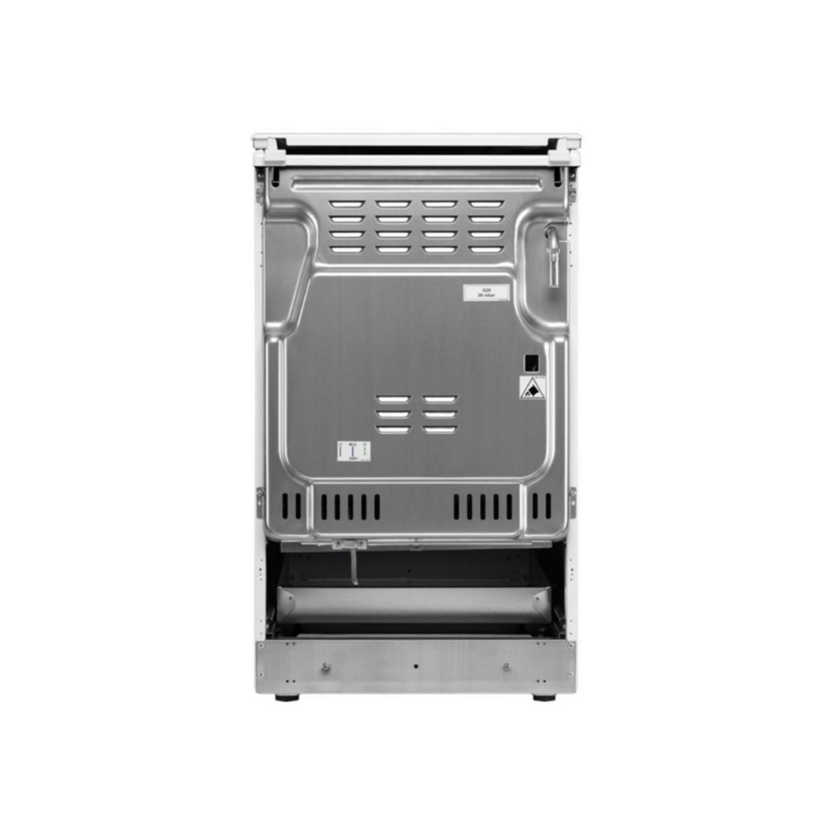 ELECTROLUX Cuisinière mixte 57l 4 feux inox - LKM520011X