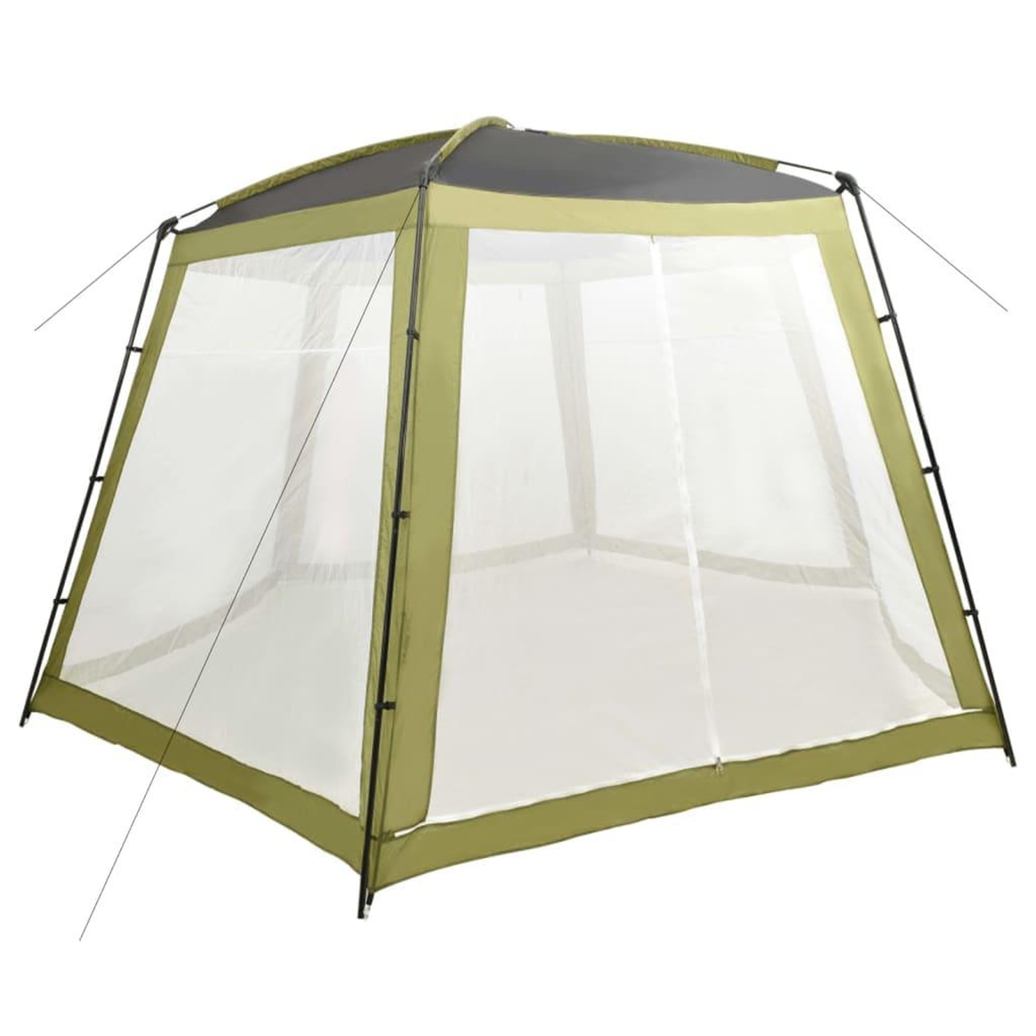 Voir la diapositive 1 : VIDAXL Tente de piscine Tissu 500x433x250 cm Vert
