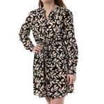 JACQUELINE DE YONG Robe /Beige à  otifs Femme JDY Piper. Coloris disponibles : Noir