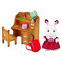 Voir la diapositive 2 : Sylvanian families 5016 - Fille lapin chocolat bureau - Sylvanian Families