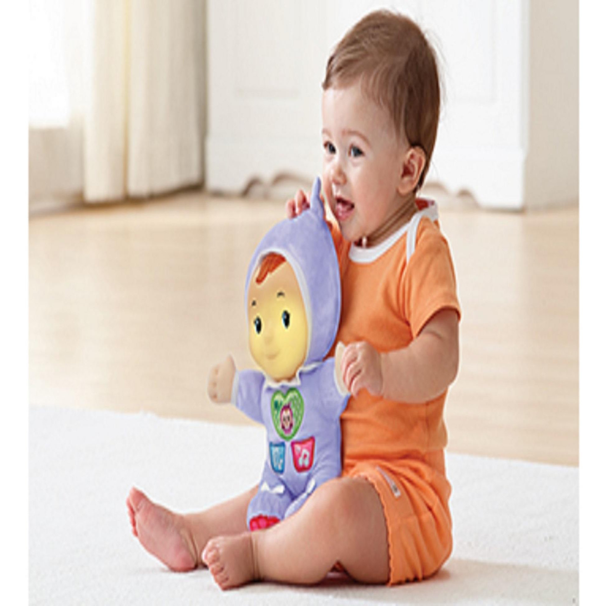 Voir la diapositive 3 : VTECH Poupée Louison, mon lumi poupon 