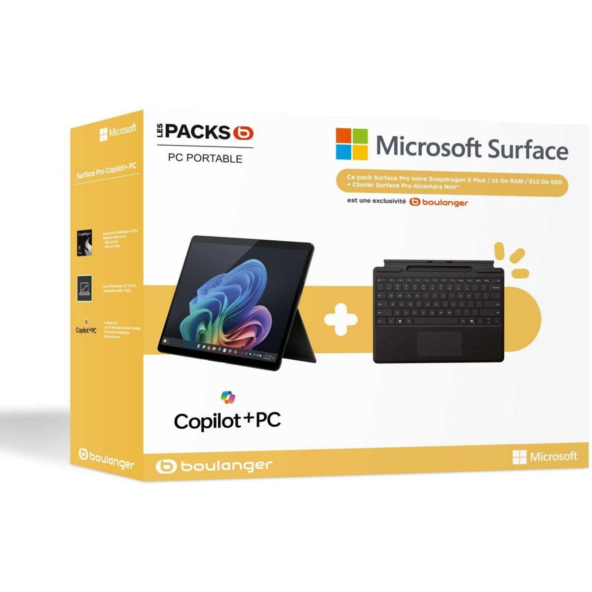 MICROSOFT PC Hybride Pack Surface Pro 13'XPlus/16/512