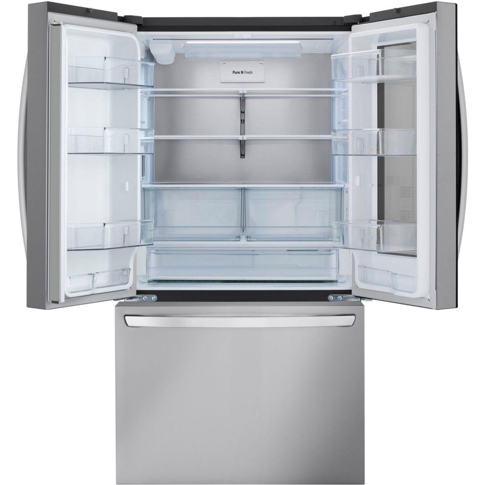 Voir la diapositive 3 : LG Réfrigérateur multi portes GMW765STGJ