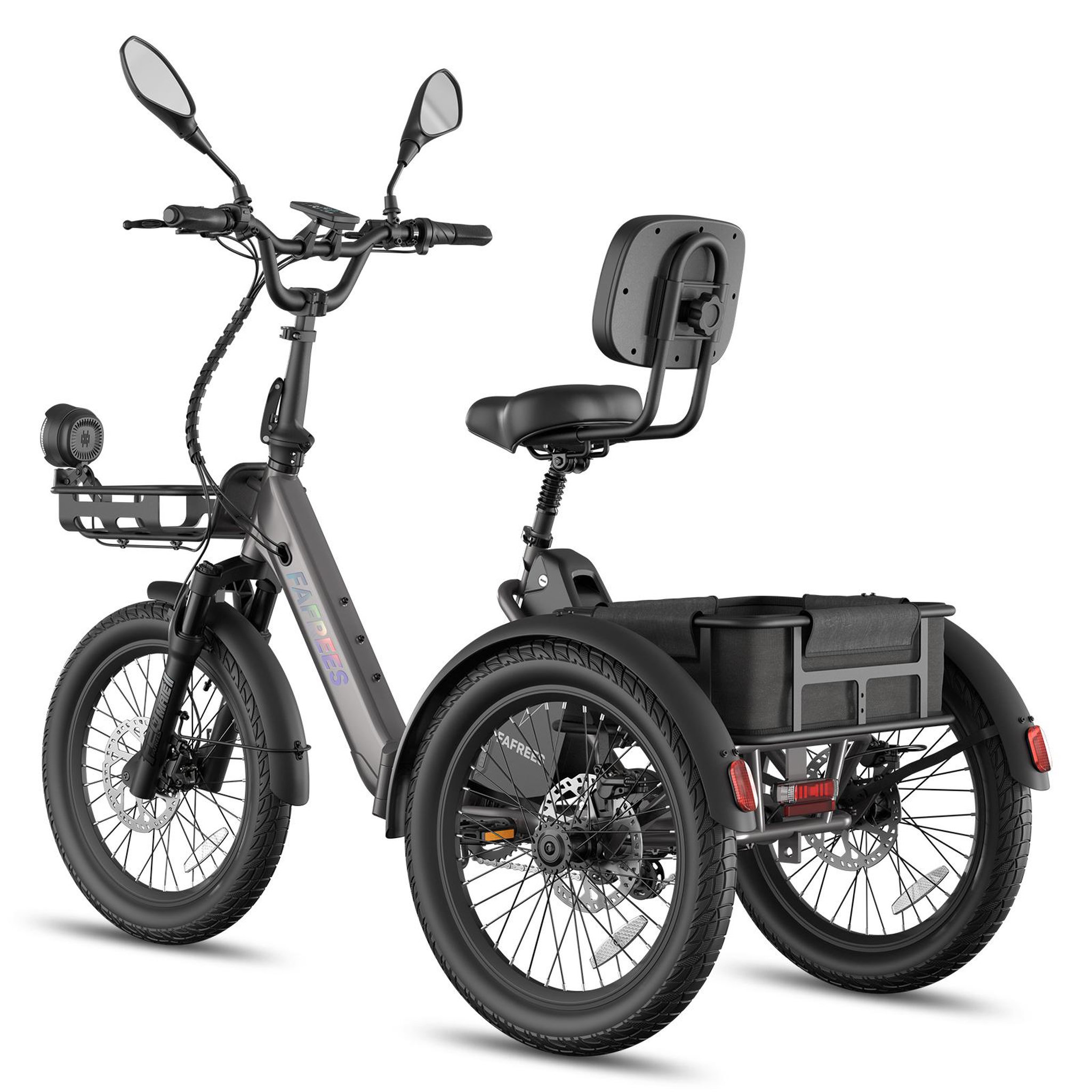 Voir la diapositive 5 : FAFREES Tricycle électrique fafrees f20 mate ii 21 ah