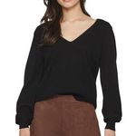 Vila Pull  Femme Vila Viril Rev. Coloris disponibles : Noir