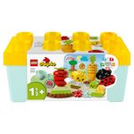 LEGO DUPLO 10984 - Le jardin bio, Jouets à Empiler pour Bébés et Enfants Dès 1,5 An, Jeu Éducatif avec Coccinelle, Bourdon, Fruits et Légumes