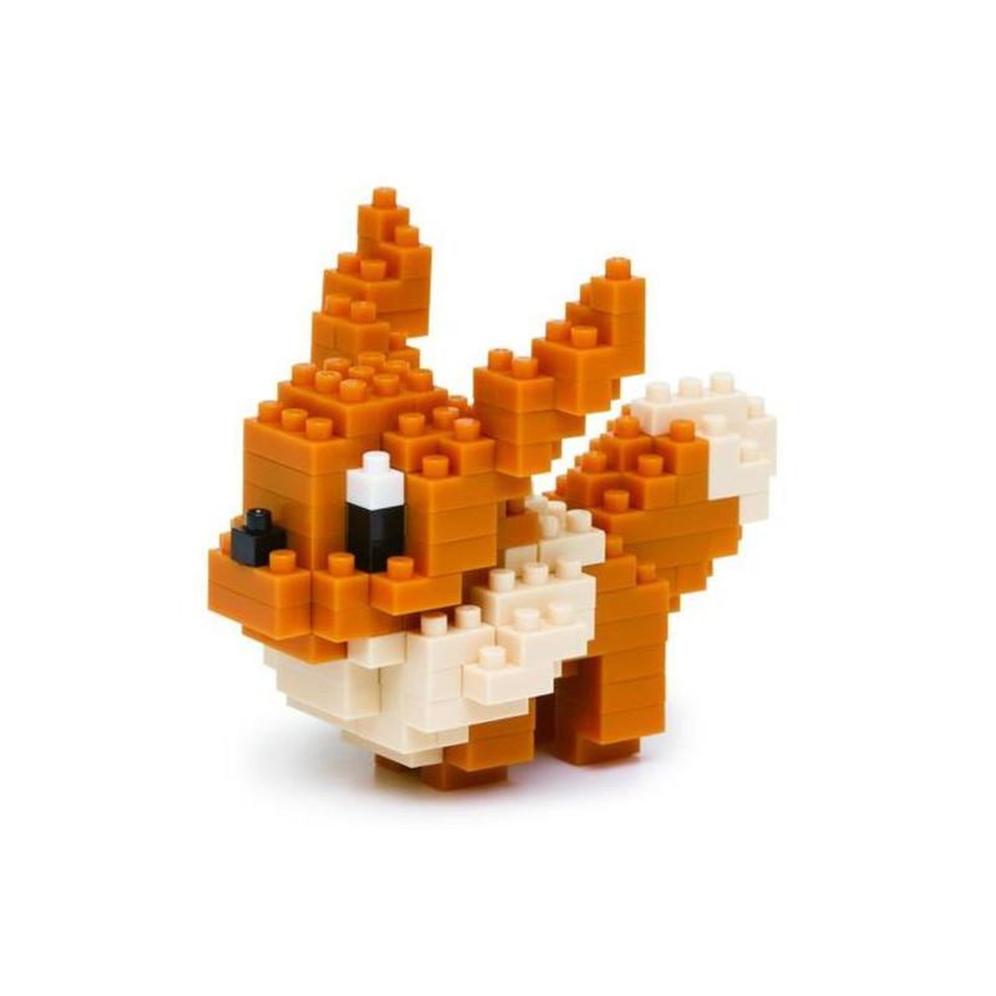 Voir la diapositive 3 : BANDAI Nanoblock Pokemon Evoli 130 pcs
