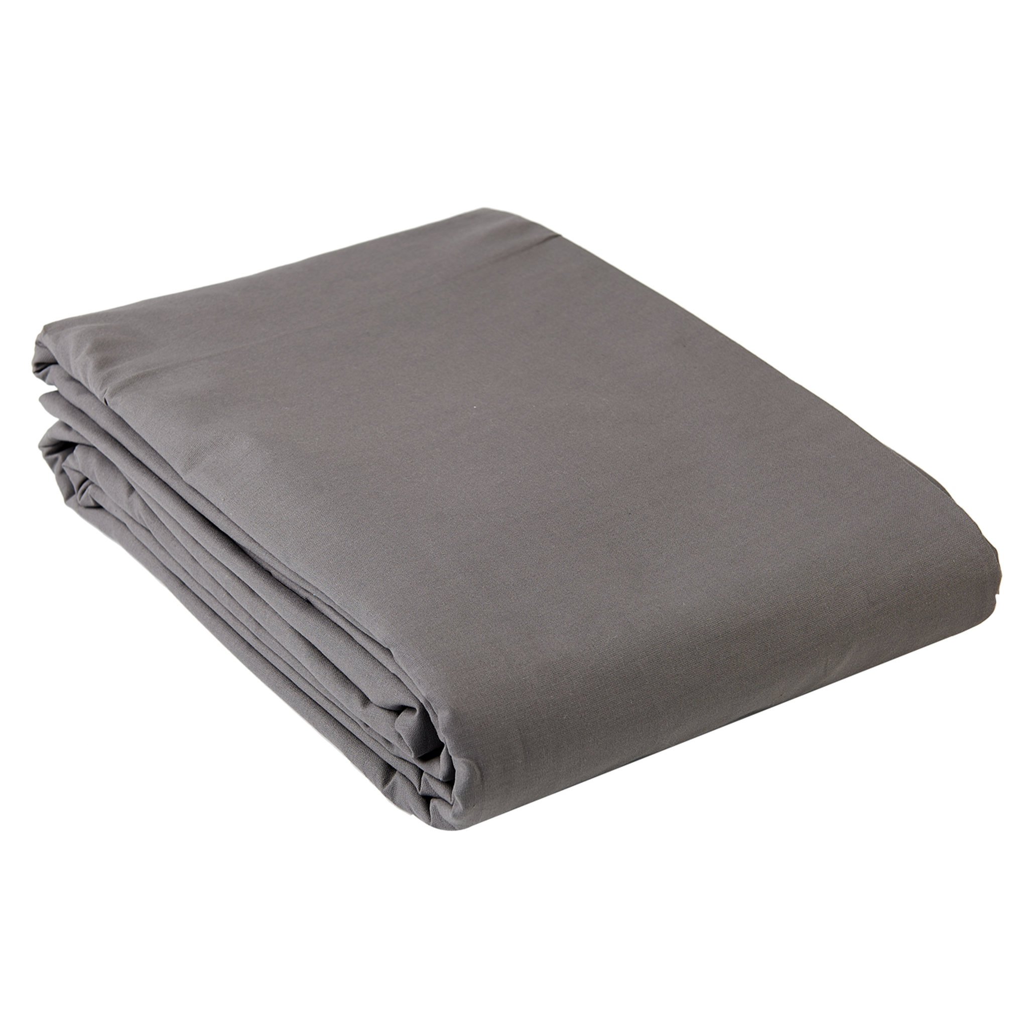 Voir la diapositive 1 : ACTUEL Housse de couette unie en coton bio 57 fils