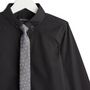 Voir la diapositive 2 : IN EXTENSO Chemise manches longues + cravate garçon