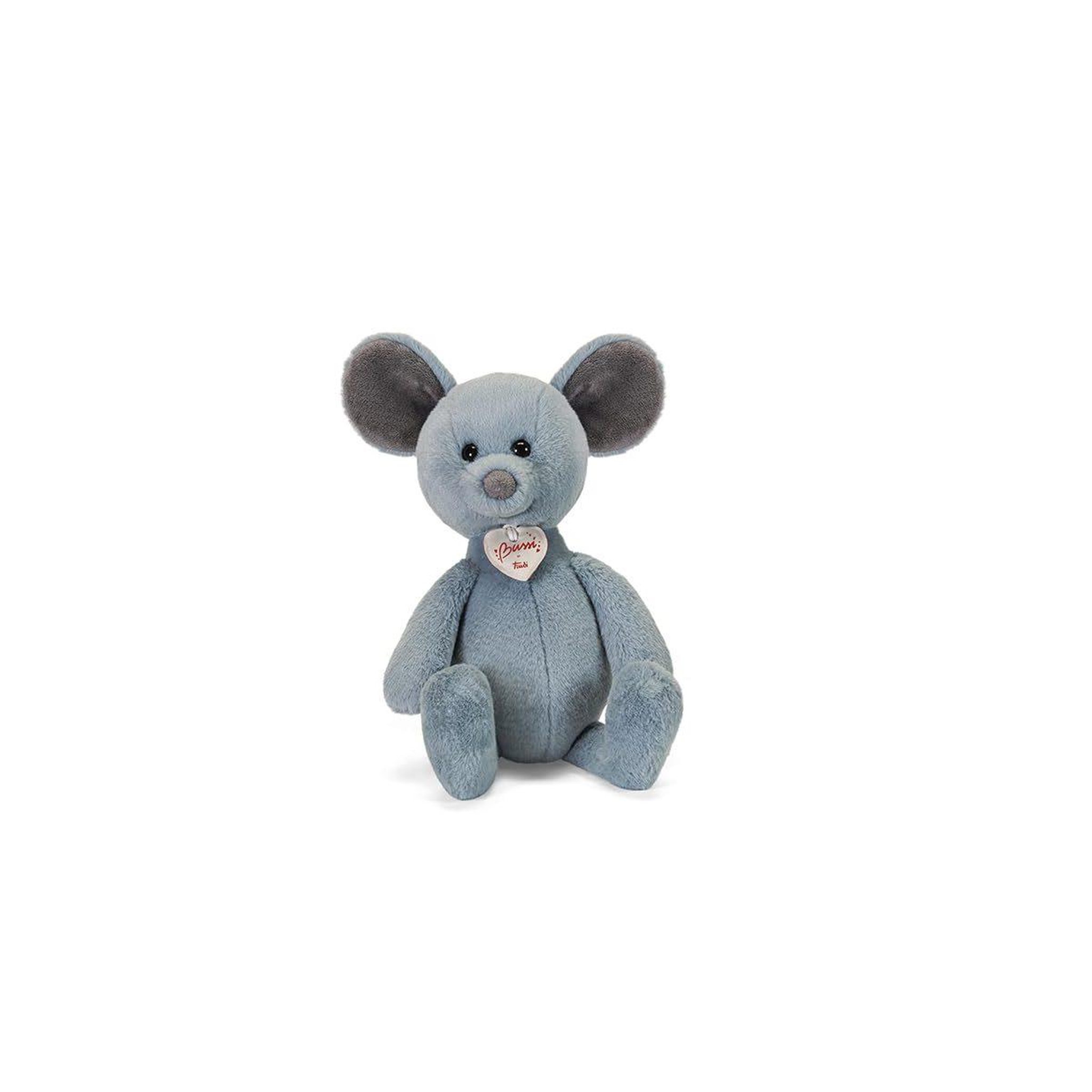 Trudi Peluche ma souris bleu 34cm