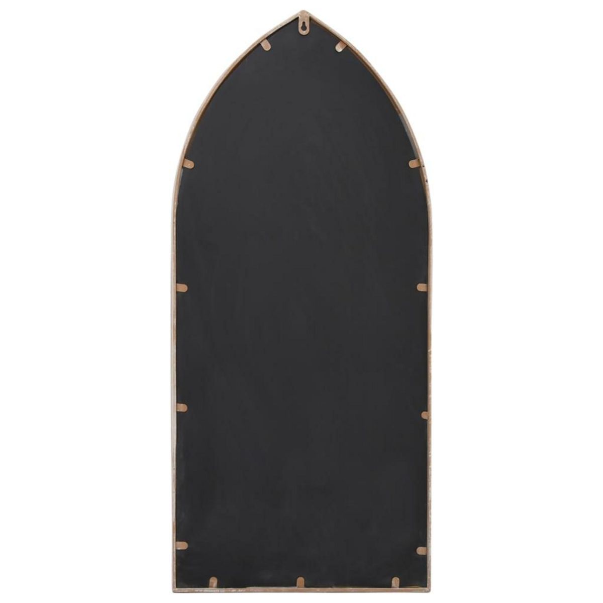 VIDAXL Miroir de jardin Sable 100x45cm Fer pour utilisation exterieure