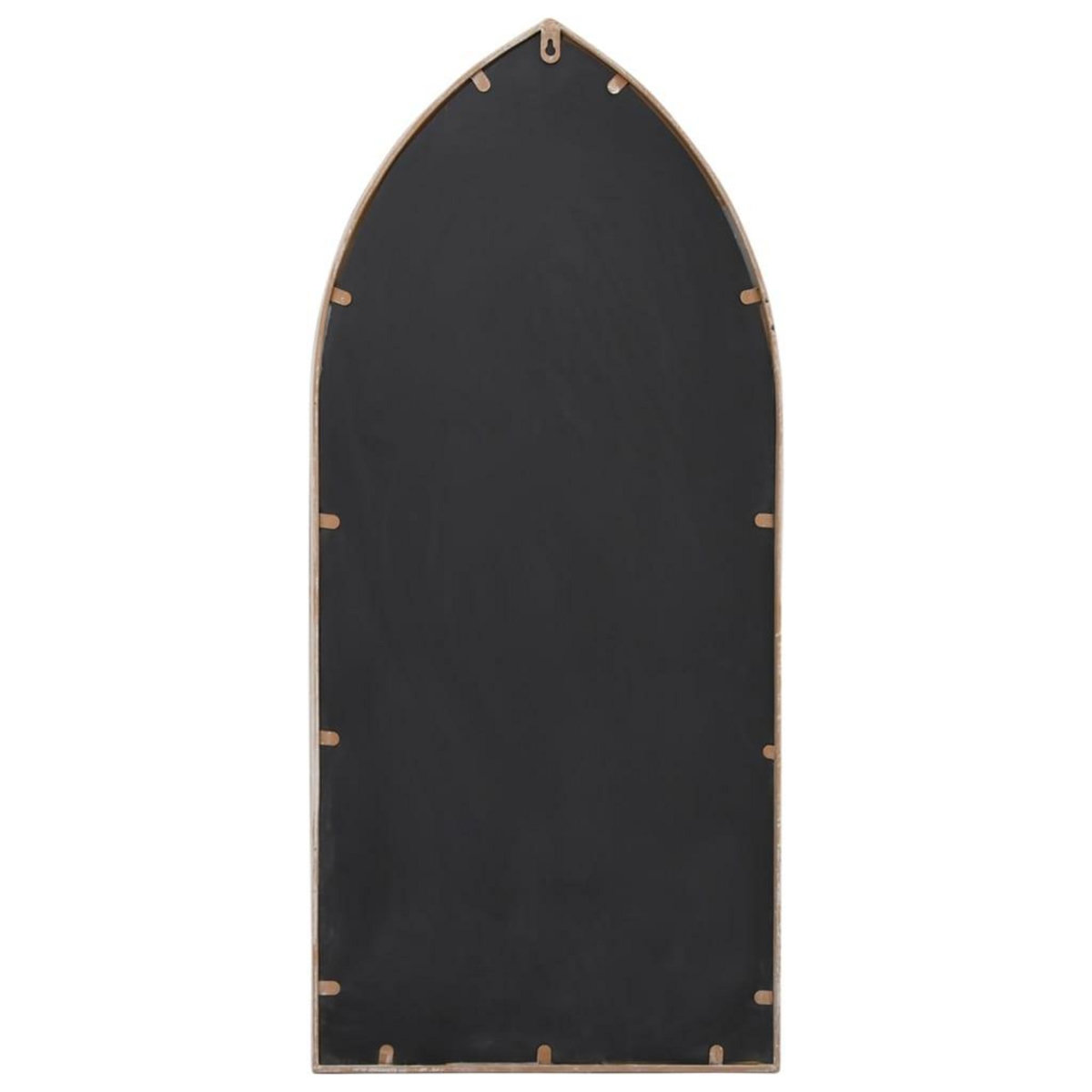 VIDAXL Miroir de jardin Sable 100x45cm Fer pour utilisation exterieure