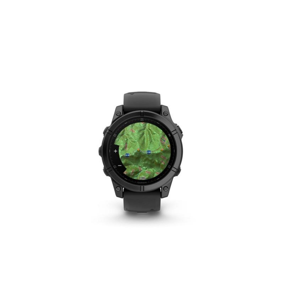 GARMIN Montre connectée Garmin fenix E AMOLED 47mm Acier Gray avec bracelet noir