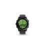 Voir la diapositive 5 : GARMIN Montre connectée Garmin fenix E AMOLED 47mm Acier Gray avec bracelet noir
