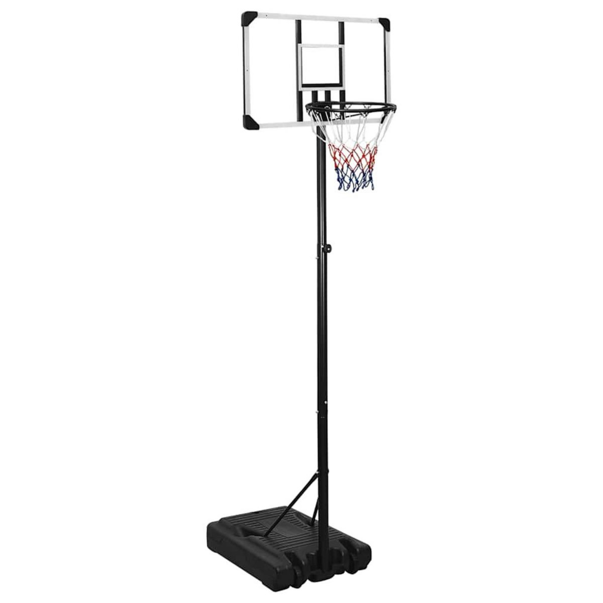 VIDAXL Support de basket-ball Transparent 235-305 cm Polycarbonate