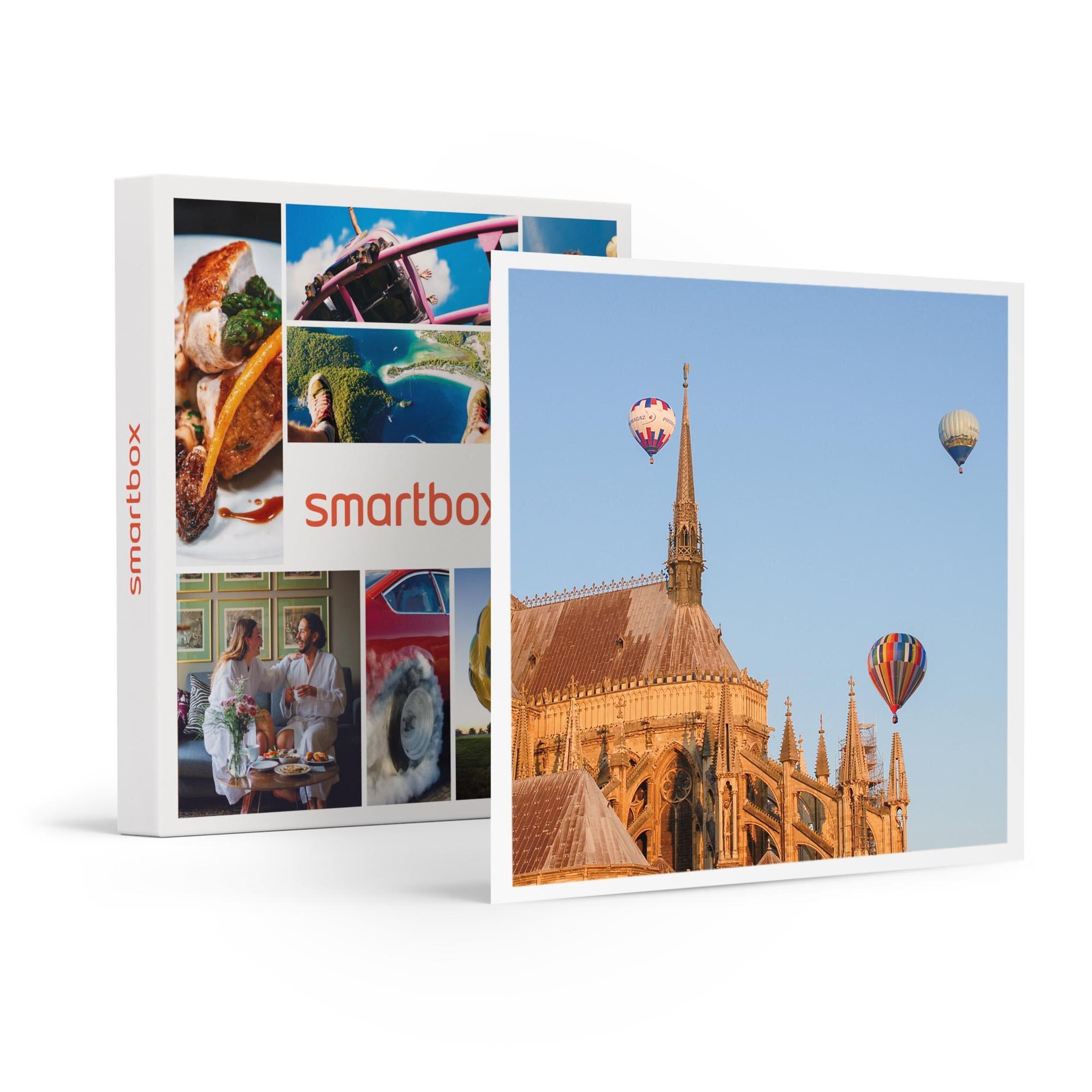 Voir la diapositive 1 : Smartbox Vol en mongoflière pour 2 avec coupe de champagne près de Reims - Coffret Cadeau Sport & Aventure