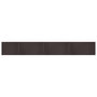 Voir la diapositive 2 : VIDAXL Tapis rectangulaire marron fonce 70x500 cm bambou