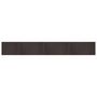 Voir la diapositive 2 : VIDAXL Tapis rectangulaire marron fonce 70x500 cm bambou
