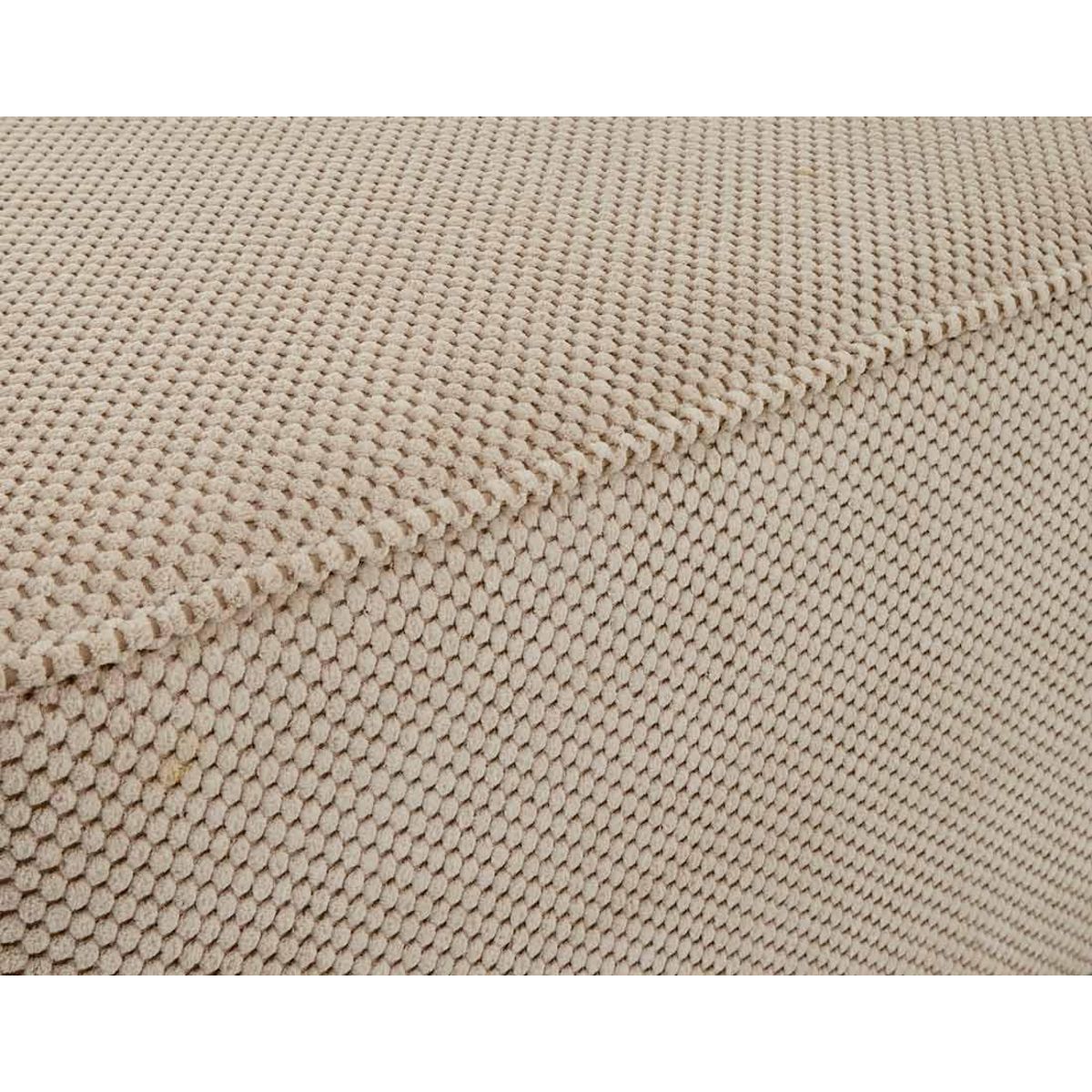 BEST MOBILIER Topaze - pouf - en velours texturé