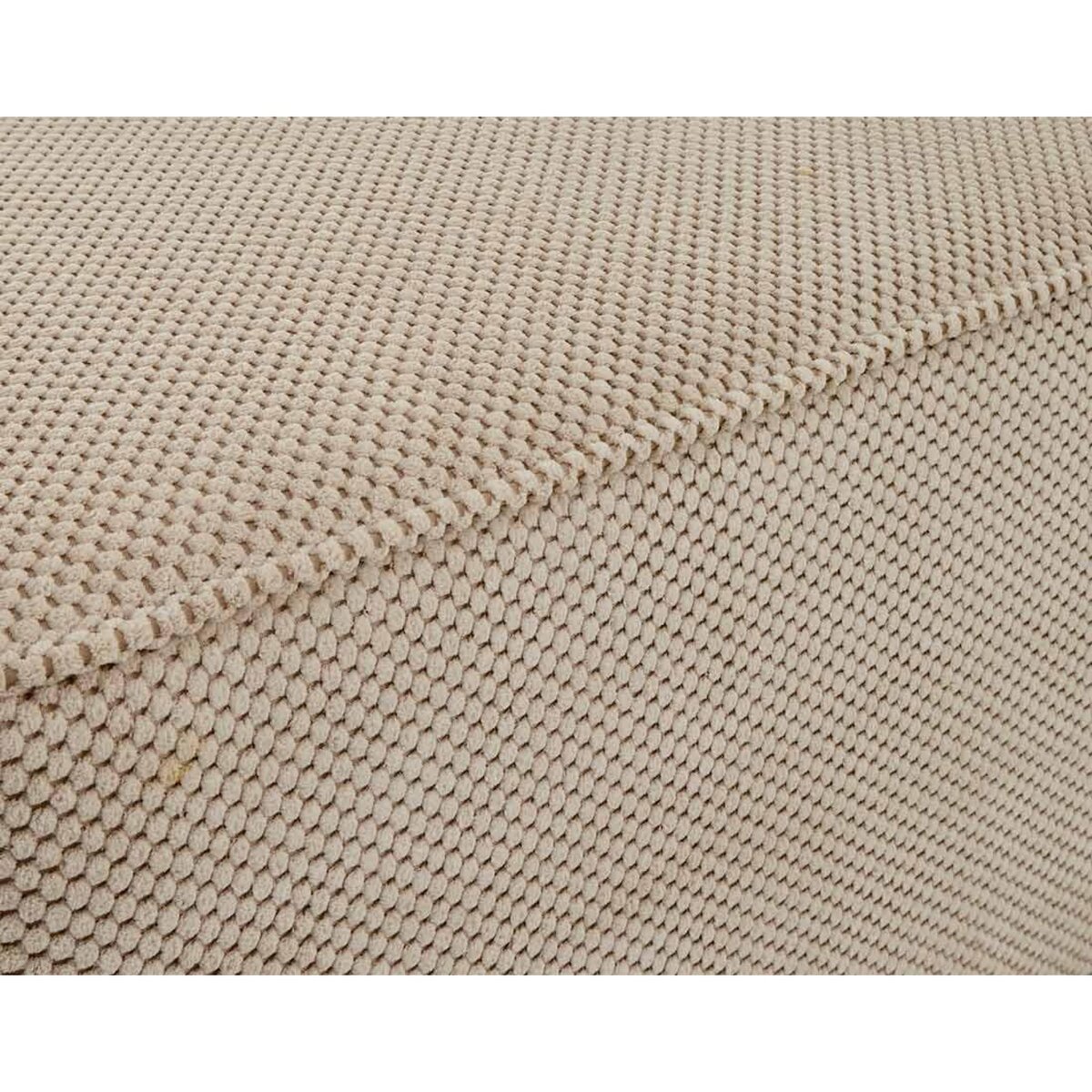 BEST MOBILIER Topaze - pouf - en velours texturé