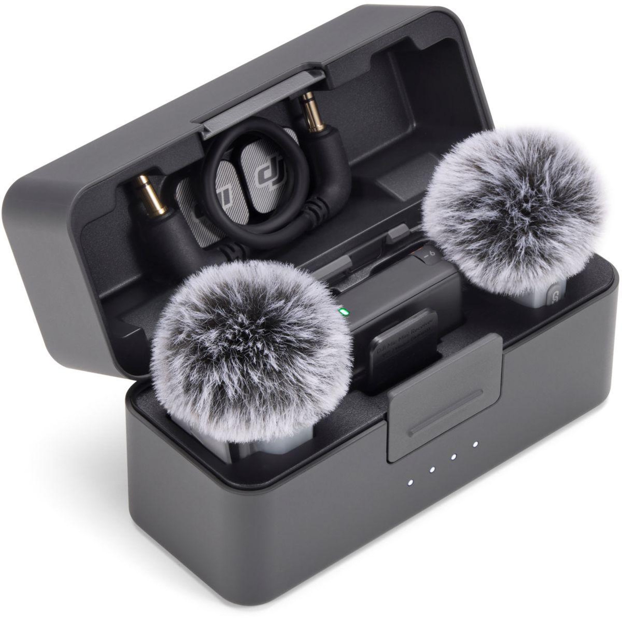 Voir la diapositive 2 : DJI Micro mic mini 2 (2 tx + 1 rx + charging case)