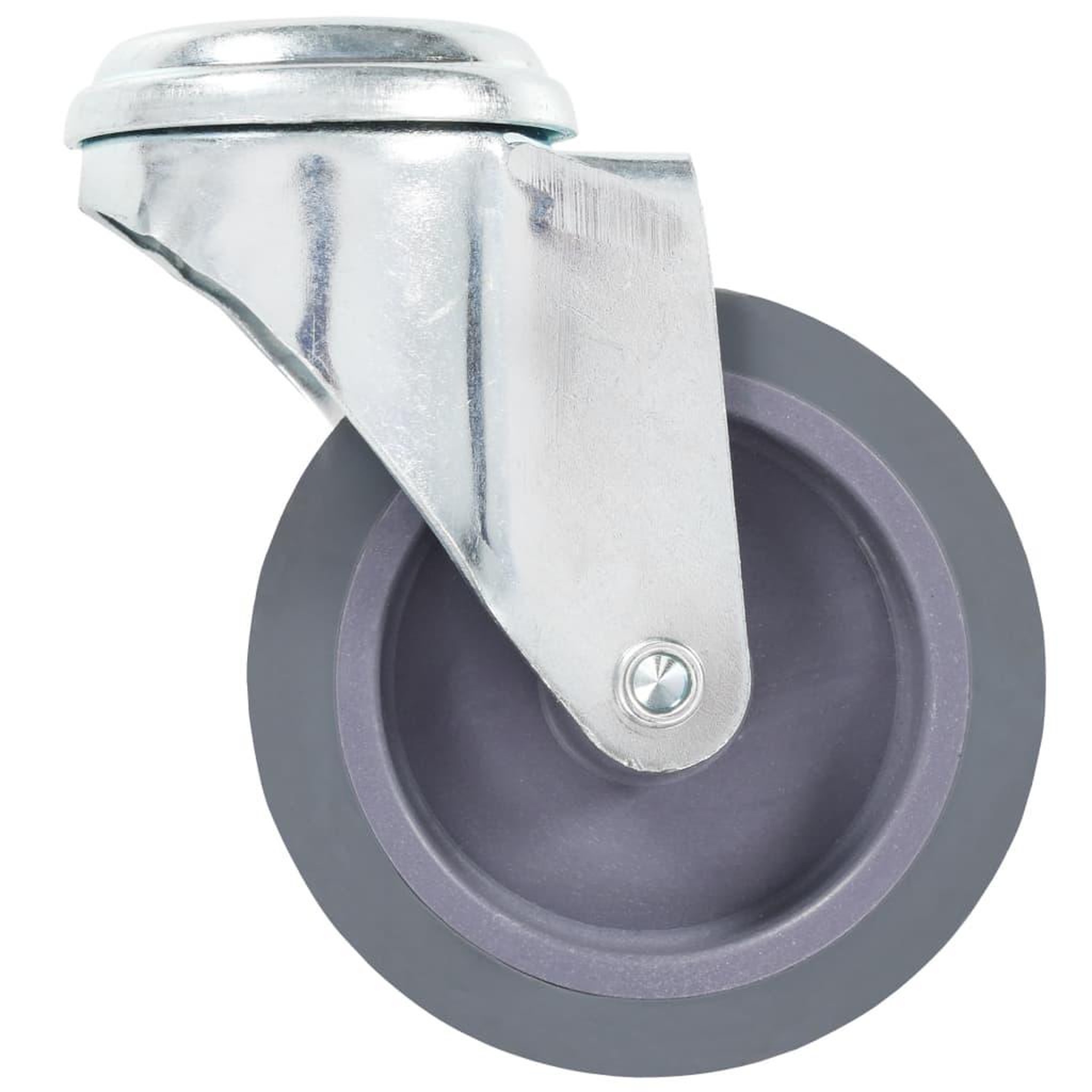 Voir la diapositive 4 : VIDAXL 12 pcs Roulettes pivotantes a trou de boulon 75 mm