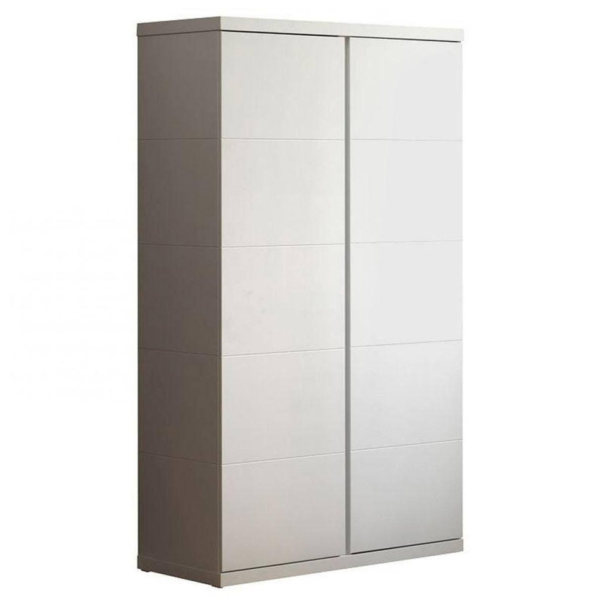 Voir la diapositive 4 : Paris Prix Pack - lit enfant, chevet, armoire & bureau  lara  90x200cm blanc