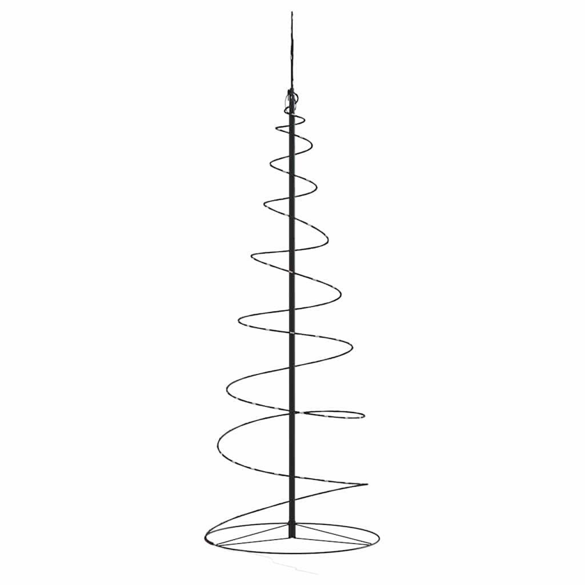 Voir la diapositive 4 : VIDAXL Sapin de Noël a LED 100 LED blanc chaud 150 cm