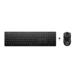 HP Kit Clavier et Souris HP 490C Multi-Appareil Double Mode Sans Fil Bluetooth Noir Disposition Italienne