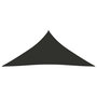 Voir la diapositive 2 : VIDAXL Voile de parasol tissu oxford triangulaire 5x6x6 m anthracite