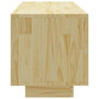 Voir la diapositive 5 : VIDAXL Meuble TV 110x30x33,5 cm Bois de pin massif