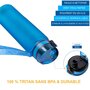 Voir la diapositive 3 : KINGCAMP Bouteille d'hydratation - Kingcamp - En Tritan - Contenance : 1 Litre