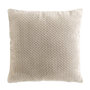 Voir la diapositive 1 : Paris Prix Coussin Déco en Flanelle  Flanela  45x45cm Beige