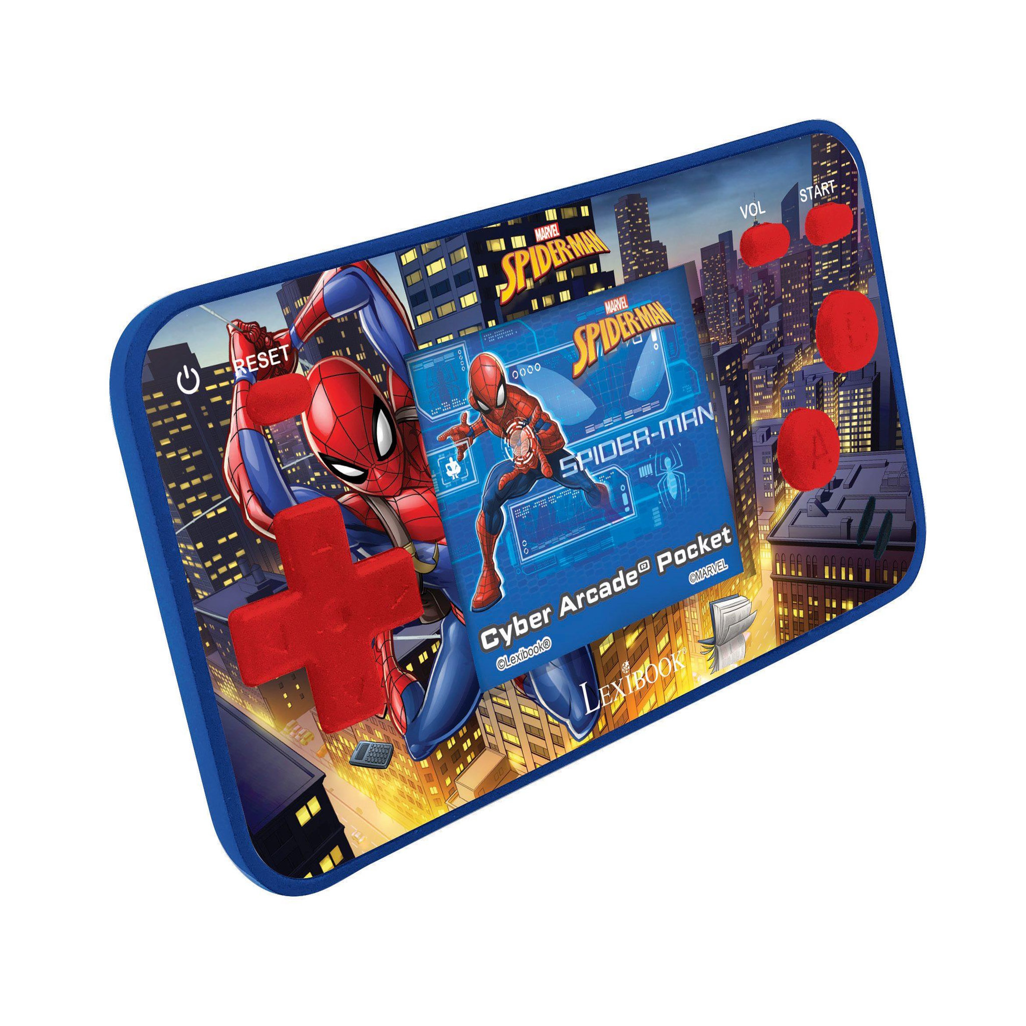 Voir la diapositive 2 : Lexibook Mini Console de jeux portable couleur Spiderman Cyber Arcade Pocket