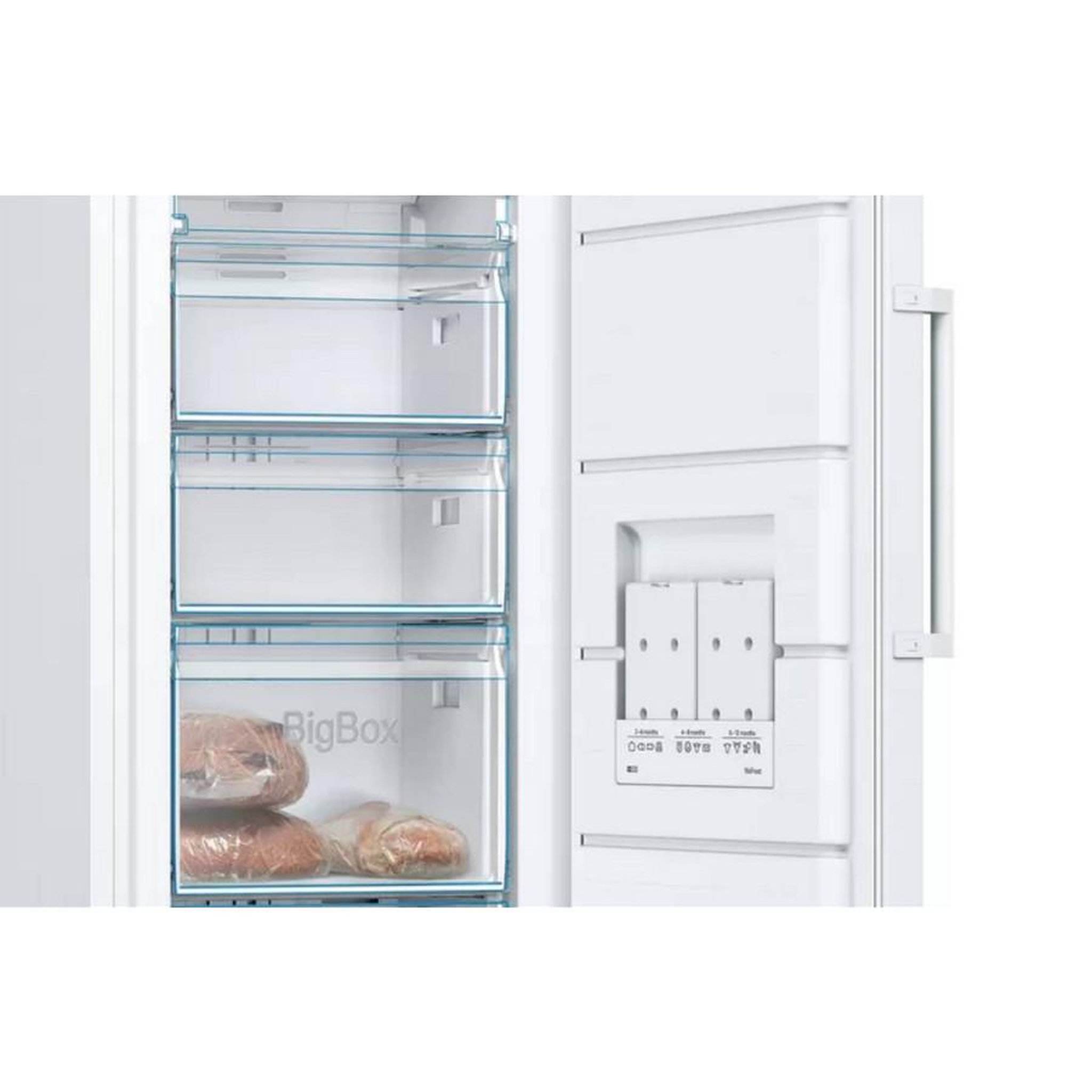 Voir la diapositive 5 : BOSCH Congélateur armoire 60cm 200l nofrost - gsn29uwew