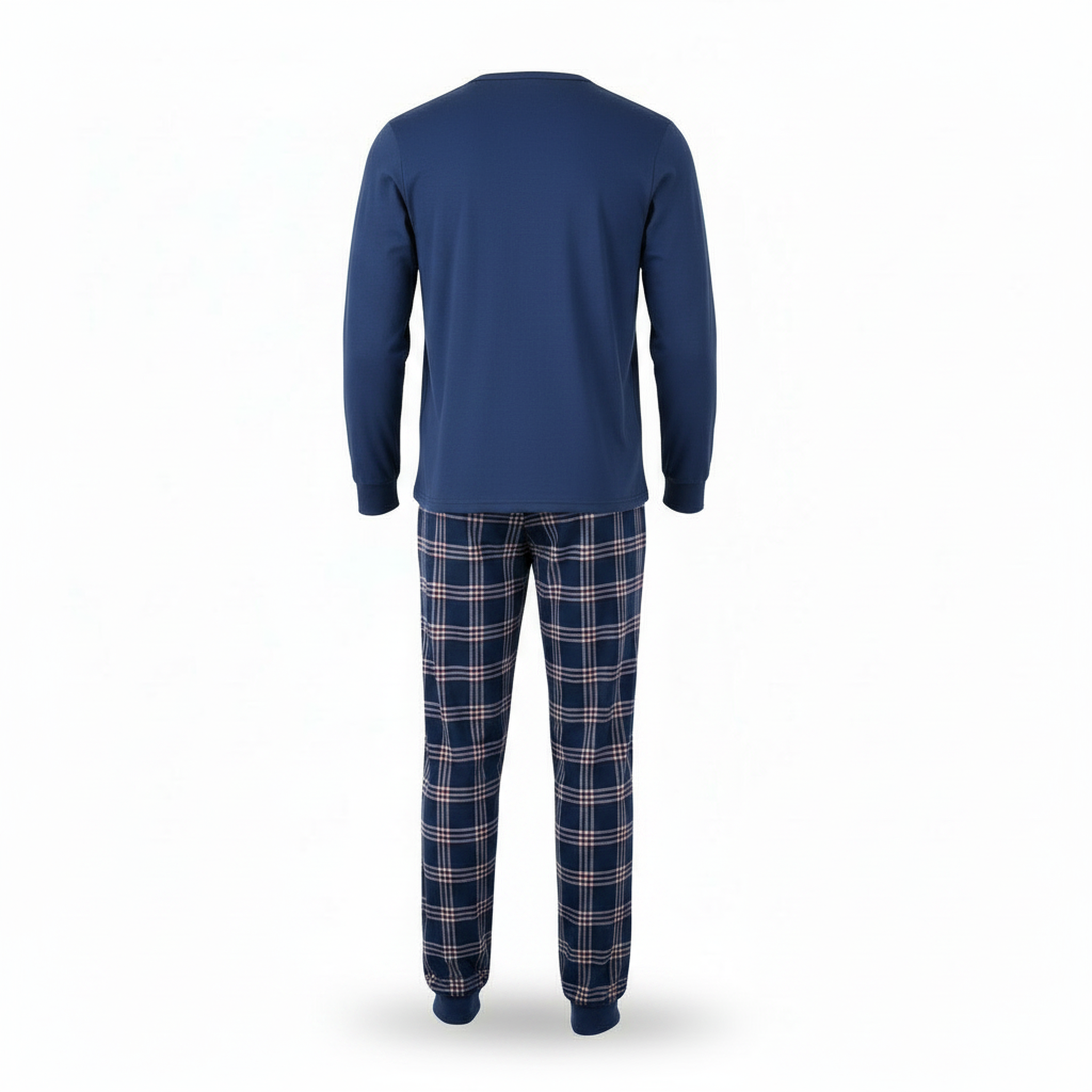 Voir la diapositive 3 : OZABI Ozabi ensemble pyjama homme doublé polaire broderie weekend vibes
